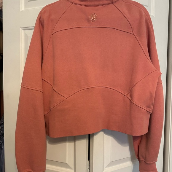 Lululemon Scuba Oversized Funnel-Neck Half Zip - Picture 2 of 3